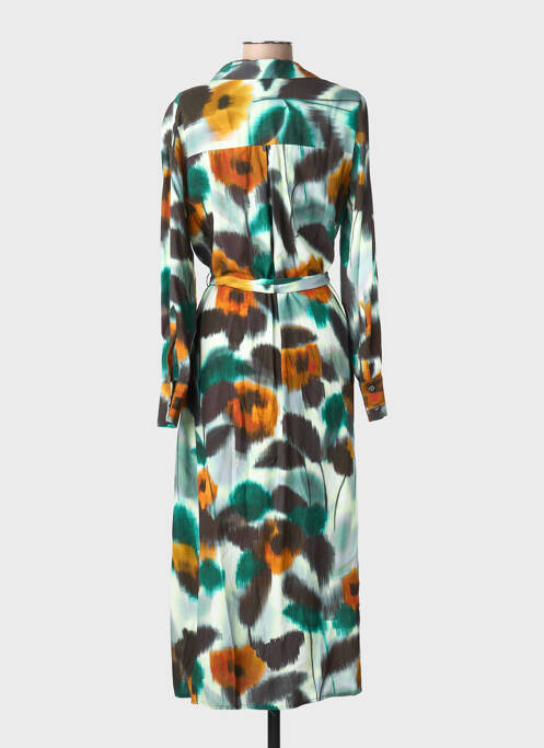Rochie lungă mâneci lungi mâneci lungi verde STELLA FOREST femme
