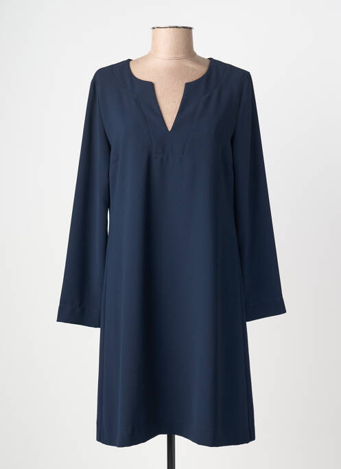 Rochie scurtă mâneci lungi mâneci lungi albastru RIVER WOODS femme
