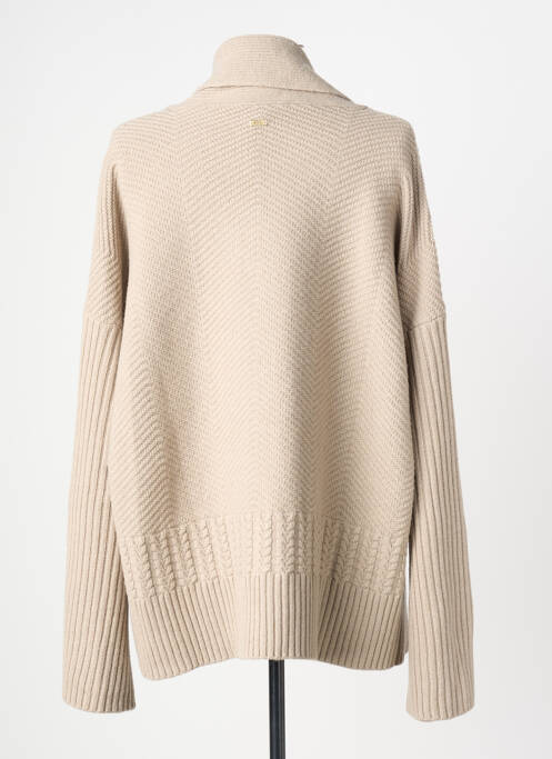 Vestă cu mâneci lungi elasticitate bej ARMANI EXCHANGE femme