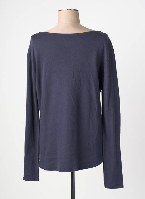 Tricou mâneci lungi mâneci lungi albastru JUVIA femme