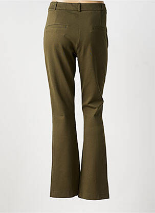 Pantalon chino mărime normală mărime normală verde SUMMUM femeie