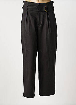 Pantalon drept croială morcov talie înaltă negru SCOTCH & SODA femeie