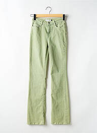 Blugi bootcut talie înaltă talie înaltă verde SUMMUN femme