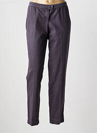 Pantalon chino închidere cu fermoar sub clapetă cu nasturi mărime normală albastru ARMANI femme