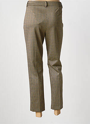 Pantalon 7/8 talie cu cleme mărime normală bej LIU JO femeie