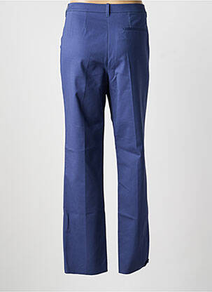 Pantalon chino țesătură poplin mărime normală albastru EMPORIO ARMANI femeie