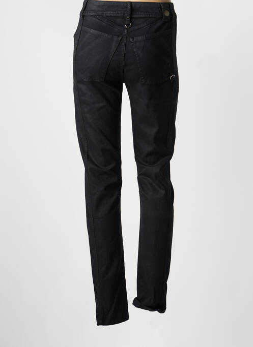 Blugi cu croială slim elasticitate talie înaltă negru HIGH femme