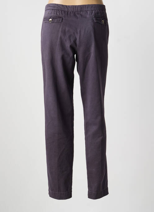 Pantalon chino închidere cu fermoar sub clapetă cu nasturi mărime normală albastru ARMANI femme
