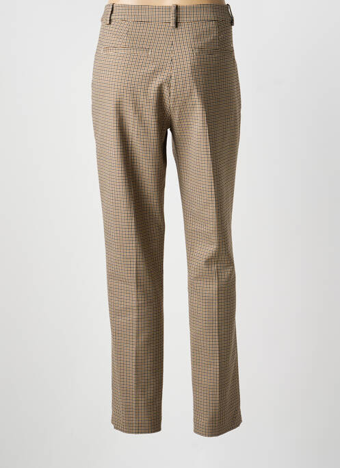 Pantalon chino închidere cu fermoar sub clapetă cu nasturi mărime normală bej TOMMY HILFIGER femme