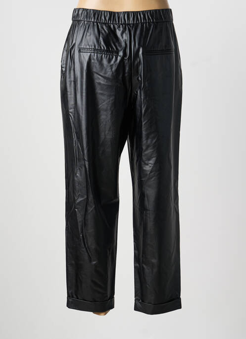 Pantalon 7/8 talie înaltă talie înaltă negru MARC AUREL femme