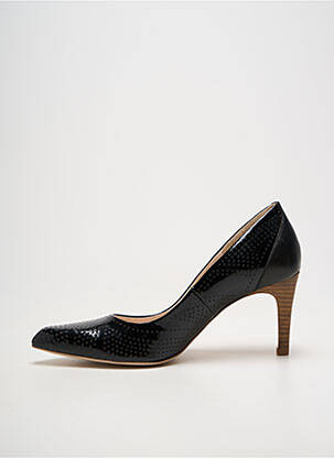 Pantofi cu toc tip de talpă amortizantă toc de 7 la 9 cm negru ROSEMETAL femeie