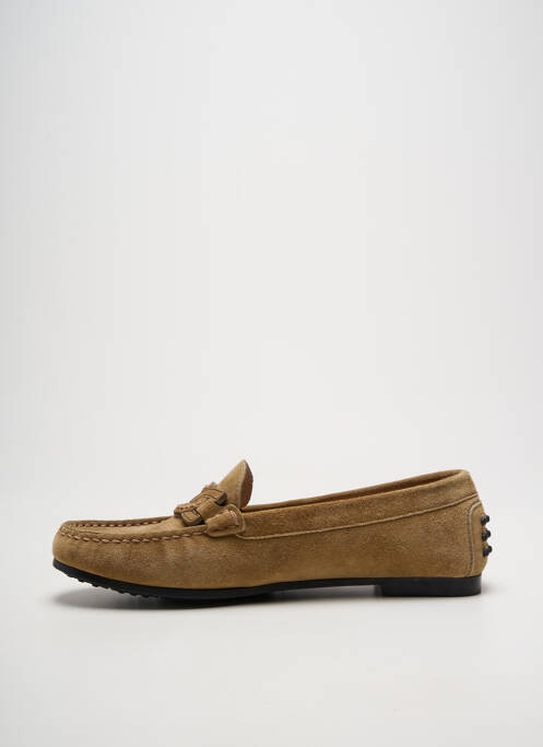 Mocasini vârf rotund toc plat până la 3 cm maro TRIVER FLIGHT femme
