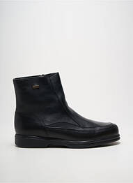 Botine/ghete închidere cu fermoar toc mic negru SLEDGERS homme