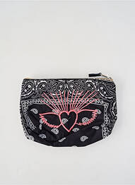 Trusă broderie negru FLEUR DE PIRATE femeie