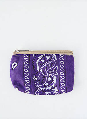 Portofel broderie roz FLEUR DE PIRATE femeie