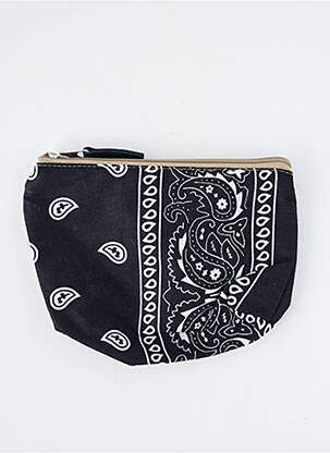 Portofel broderie negru FLEUR DE PIRATE femeie