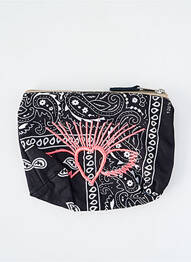 Portofel căptușeală textilă negru FLEUR DE PIRATE femeie