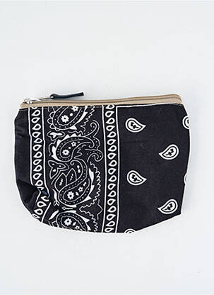 Portofel broderie negru FLEUR DE PIRATE femeie