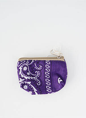 Portofel imprimeu paisley violet FLEUR DE PIRATE femeie