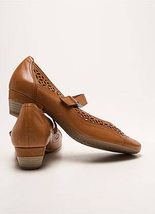 Pantofi cu toc cubanez toc de 4 la 6 cm maro ARA femeie