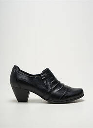 Derby-uri cubanez toc de 4 la 6 cm negru JANA femme
