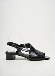 Sandale/pantofi decupați tip de talpă amortizantă toc de 4 la 6 cm negru JMG HOUCKE femme