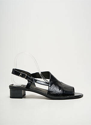 Sandale/pantofi decupați tip de talpă amortizantă toc de 4 la 6 cm negru JMG HOUCKE femme