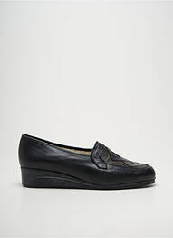 Mocasini vârf rotund toc de 4 la 6 cm negru JMG HOUCKE femme
