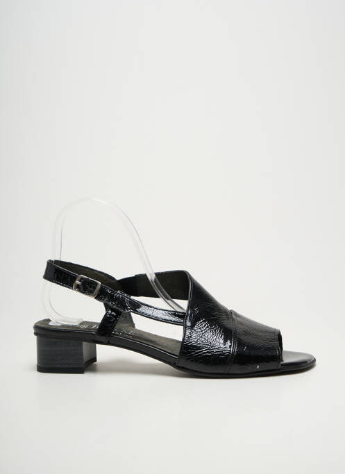 Sandale/pantofi decupați tip de talpă amortizantă toc de 4 la 6 cm negru JMG HOUCKE femme