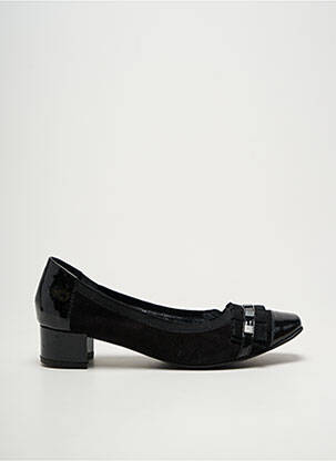 Pantofi cu toc material neted toc plat până la 3 cm negru J.METAYER femeie