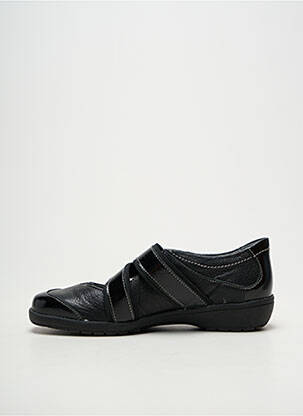 Balerine material neted toc plat până la 3 cm negru SUAVE femeie