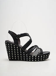 Sandale/pantofi decupați toc platformă toc înalt de 10cm și mai mult negru MAM'ZELLE femme