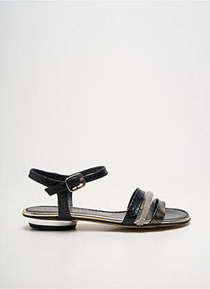 Sandale/pantofi decupați chiquet toc plat până la 3 cm negru D'CHICAS femeie