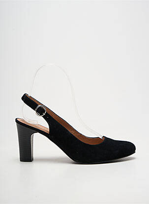Pantofi cu toc închidere cu buclă(e) toc de 7 la 9 cm negru KARSTON femeie