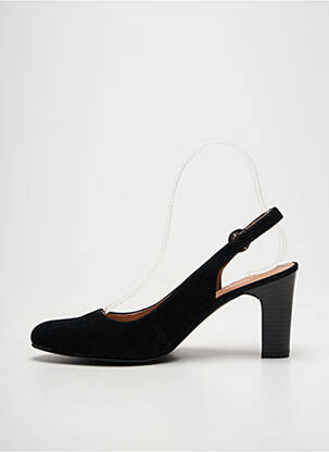 Pantofi cu toc închidere cu buclă(e) toc de 7 la 9 cm negru KARSTON femeie