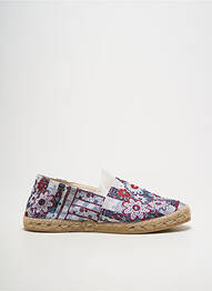 Espadrile vârf rotund toc plat până la 3 cm roșu LA MAISON DE L'ESPADRILLE femme