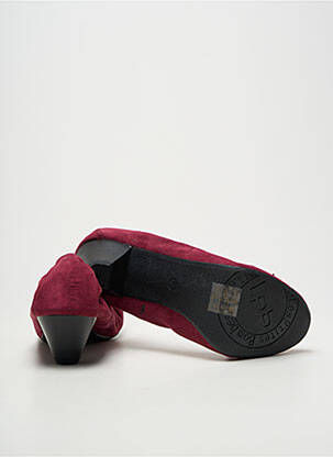 Pantofi cu toc cubanez toc de 4 la 6 cm violet LES P'TITES BOMBES femeie
