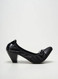 Pantofi cu toc cubanez toc de 4 la 6 cm negru LES P'TITES BOMBES femme