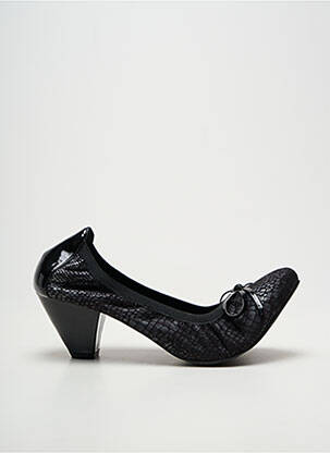 Pantofi cu toc cubanez toc de 4 la 6 cm negru LES P'TITES BOMBES femeie