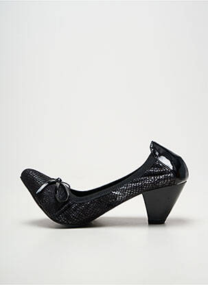 Pantofi cu toc cubanez toc de 4 la 6 cm negru LES P'TITES BOMBES femeie