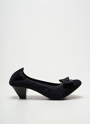 Pantofi cu toc cubanez toc de 4 la 6 cm negru LES P'TITES BOMBES femeie
