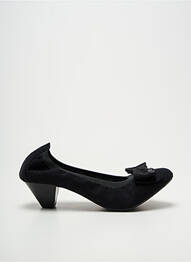 Pantofi cu toc cubanez toc de 4 la 6 cm negru LES P'TITES BOMBES femme
