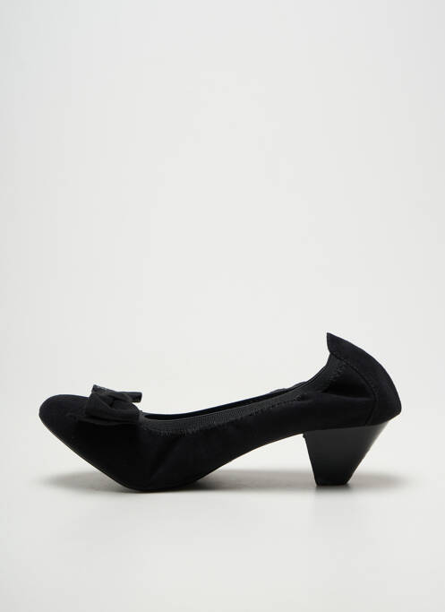 Pantofi cu toc cubanez toc de 4 la 6 cm negru LES P'TITES BOMBES femme