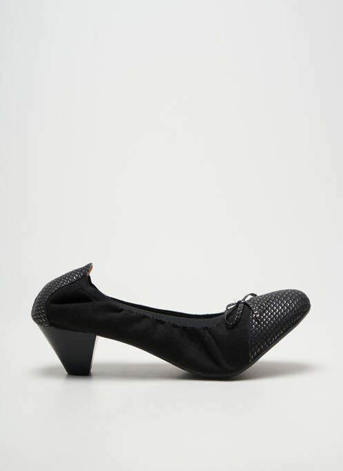 Pantofi cu toc cubanez toc de 4 la 6 cm negru LES P'TITES BOMBES femme