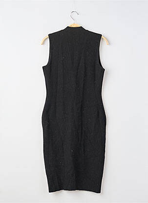 Rochie midi fără mâneci fără mâneci negru ANDIATA femeie