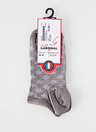 Șosete elasticitate gri LABONAL femme