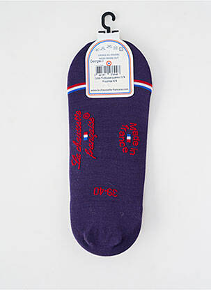 Șosete elasticitate violet LA CHAUSSETTE FRANÇAISE femme