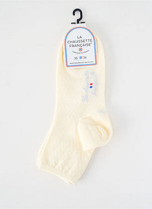 Șosete menținere elastică bej LA CHAUSSETTE FRANÇAISE femme