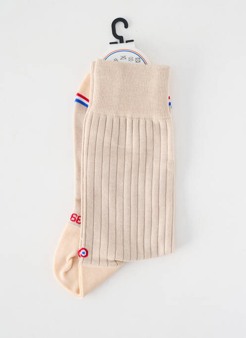 Șosete menținere elastică bej LA CHAUSSETTE FRANÇAISE femme