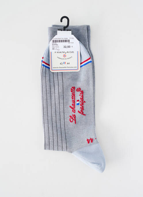 Șosete menținere elastică gri LA CHAUSSETTE FRANÇAISE femme